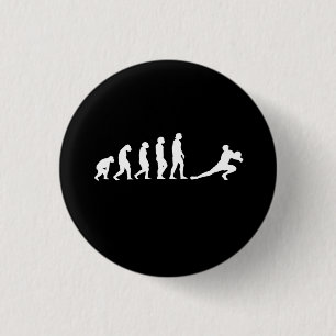 Volleyball Evolution 3 Cm Round Badge