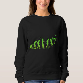 Volleyball Evolution Player Spike Ball Sport Sweatshirt