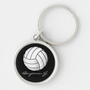 Volleyball Fan Key Ring