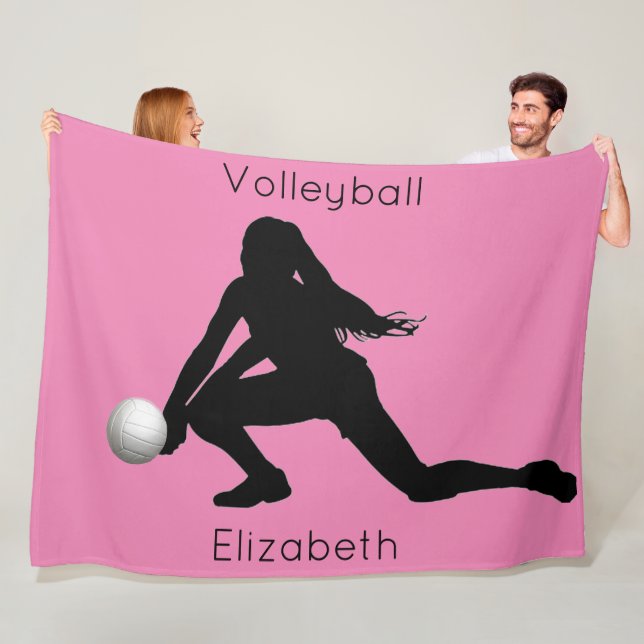 Volleyball Fleece Blanket (In Situ)