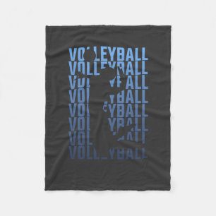 Volleyball Fleece Blanket