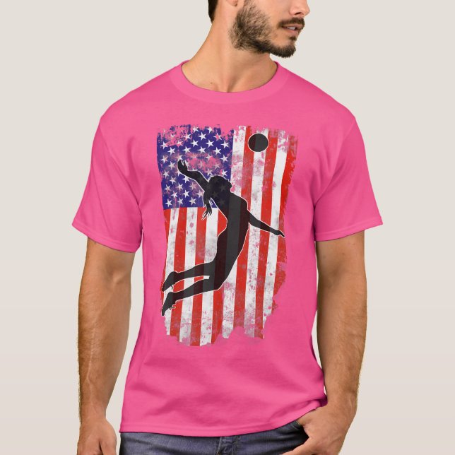 Volleyball For Girlswomen And nagers Inspirational T-Shirt (Front)