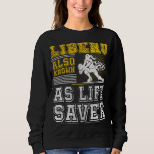 Volleyball For Men And Women Libero Also Known As Sweatshirt