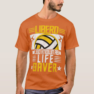 Volleyball for men and women Libero also known as T-Shirt