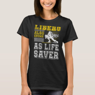 Volleyball For Men And Women Libero Also Known As T-Shirt