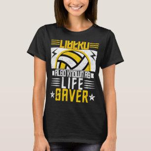 Volleyball For Men And Women Libero Also Known As T-Shirt