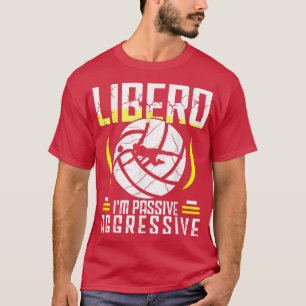 Volleyball for men and women volleyball Libero T-S T-Shirt