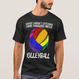Volleyball For Men Women Volleyball Sport Player T-Shirt