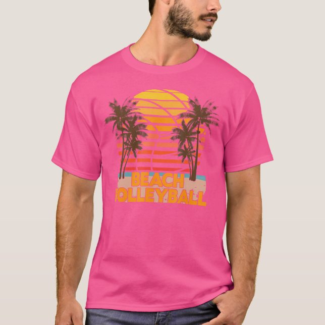 Volleyball For n Girls Beach Volleyball T-Shirt (Front)