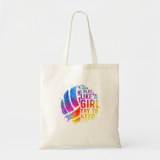 Volleyball For Teen Girls College Volleyball Tote Bag