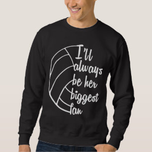 Volleyball For Women Mum Dad Coach Volleyball Sweatshirt
