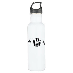 Volleyball Funny Beach Volleyball Heart Sport Gift 710 Ml Water Bottle