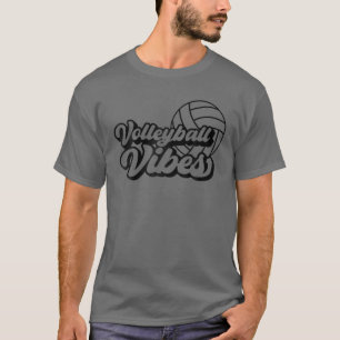 Volleyball Game Day Vibes Volleyball Mom Mother's T-Shirt
