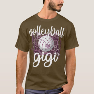 Volleyball Gigi Grandma Of Volleyball Player Gigi T-Shirt