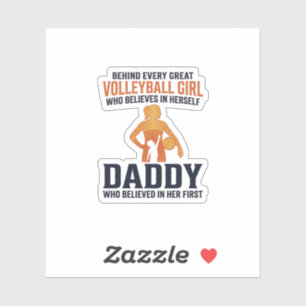 Volleyball Girl Daddy Vintage Engraving Shirt Desi