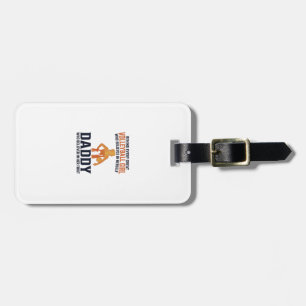 Volleyball Girl Daddy Vintage Engraving Shirt Desi Luggage Tag