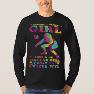 volleyball girl like a regular girl volleyball T-Shirt