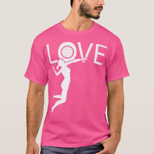 Volleyball Girl Love T-Shirt