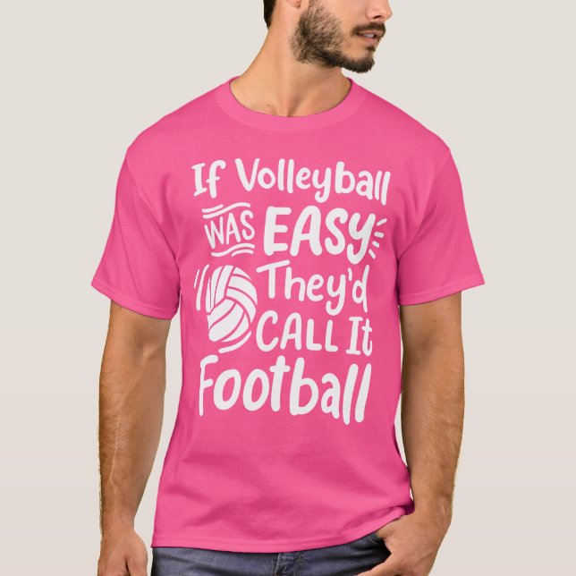 Volleyball Girl T-Shirt (Front)