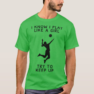 volleyball girl T-Shirt