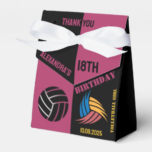 Volleyball Girl, Volleyball Player Gift, Birthday Favour Box