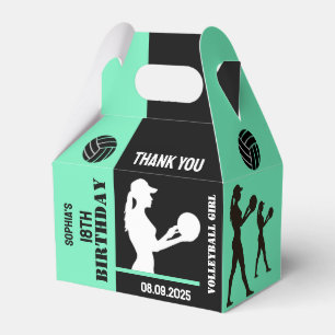 Volleyball Girl, Volleyball Player Gift, Birthday Favour Box