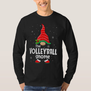 Volleyball Gnome Matching Family Group Christmas P T-Shirt