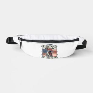 Volleyball Grandad Vintage Funny Shirt Design_1 Bum Bags