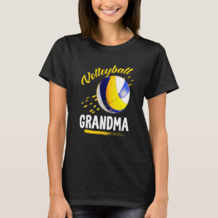 Volleyball Grandma For Women Family Matching Playe T-Shirt