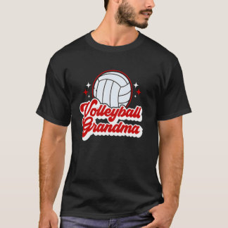 Volleyball Grandma Of A Volleyball Player Grandmot T-Shirt