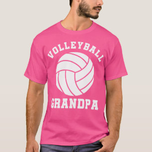 Volleyball Grandpa Dad Matching Family Volleyball  T-Shirt