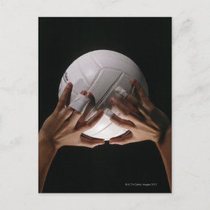 Volleyball Hands Postcard