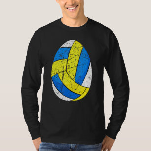 Volleyball Happy Easter Egg Hunting Cute Sport Vol T-Shirt