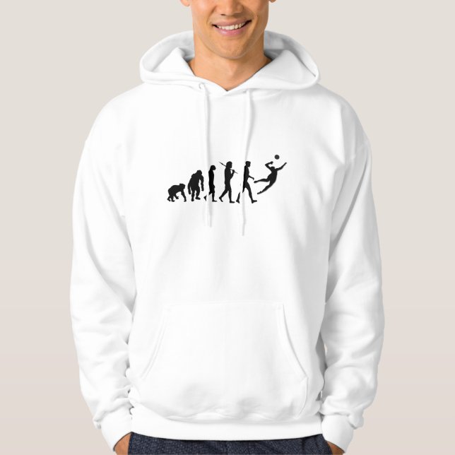 Volleyball hooded sweatshirt (Front)