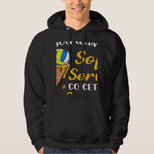 Volleyball If You Want A Soft Serve Ice Cream Men Hoodie
