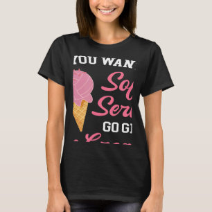 Volleyball If You Want A Soft Serve Ice Cream Men  T-Shirt