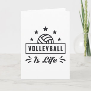 Volleyball Is Life Sports Beach Volleyball Gift Card