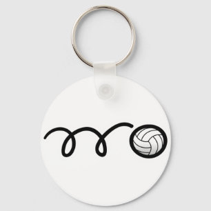 Volleyball Key Ring