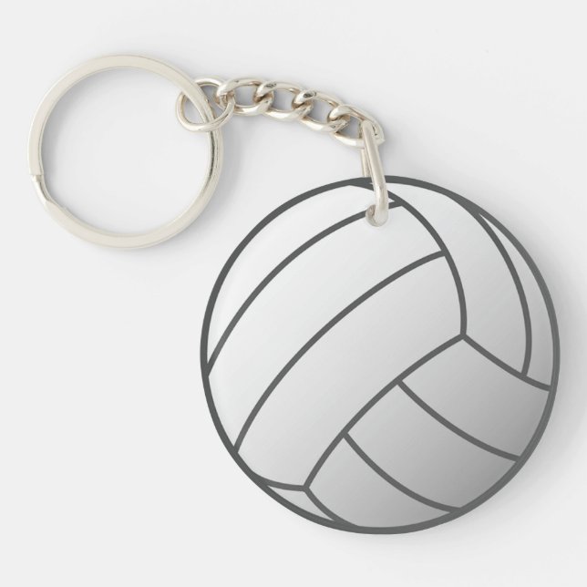Volleyball Key Ring (Front)