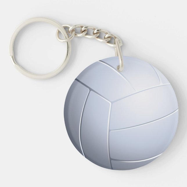 Volleyball Key Ring (Front)