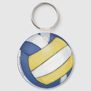 Volleyball Key Ring