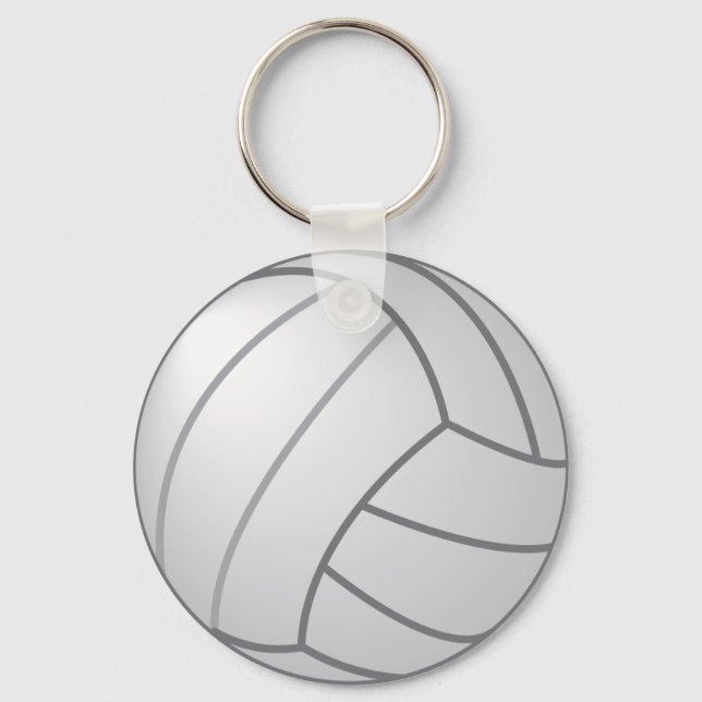 Volleyball Key Ring (Front)