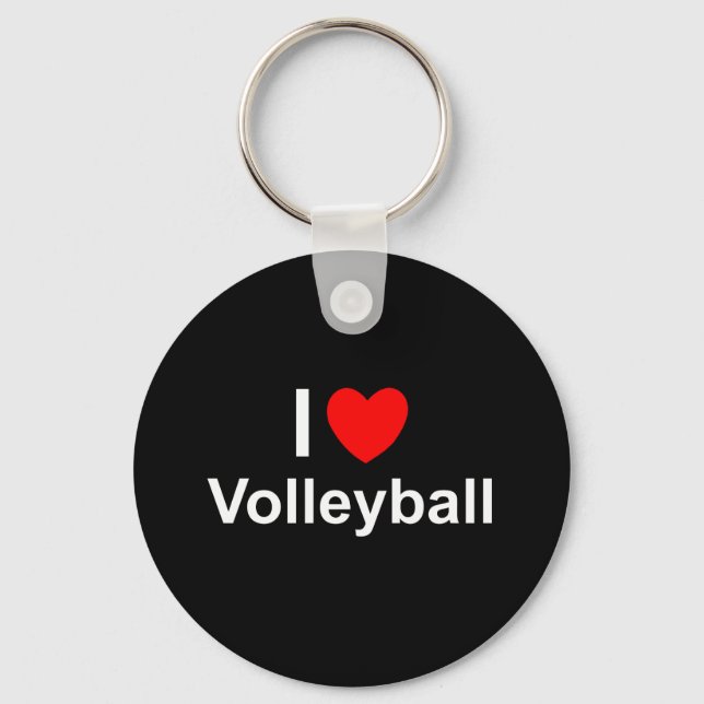 Volleyball Key Ring (Front)