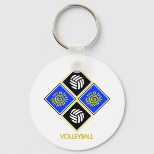 Volleyball Key Ring
