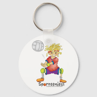 Volleyball Keychain