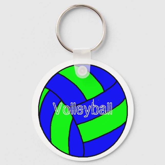 Volleyball Keychain (Front)