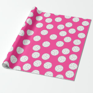 Volleyball Kids Birthday Party Sports Wrapping Paper