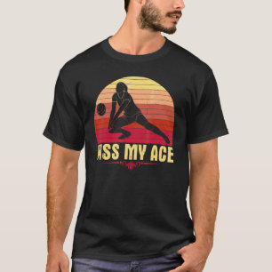 Volleyball Kiss My Ace Volleyball Player Coach Id T-Shirt