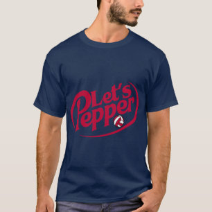 Volleyball Lets Pepper Scoop friends T-Shirt