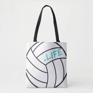 Volleyball Life Tote Bag